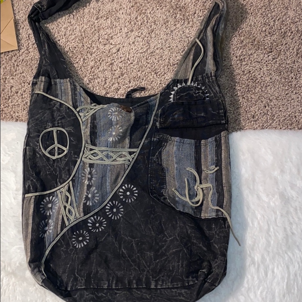 Black satchel